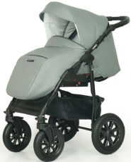 Детская коляска 2 в 1 Verdi Laser BLACK 9023-VLB-01, gray